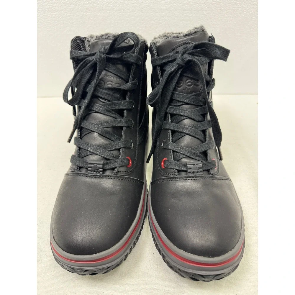 Pajar Tavin Winter Boots Mens 10-10.5 Black‎ Waterproof Leather Insulated